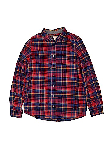 Cat & Jack Long Sleeve Button-Down Shirt (view 1)
