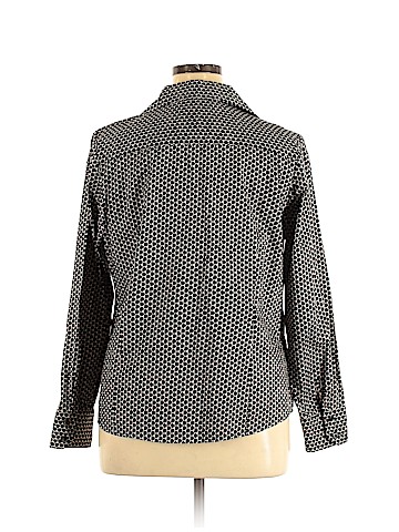 pink & chartreuse Long Sleeve Button-Down Shirt (view 2)