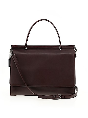 Coach Factory Leather Satchel (view 1)