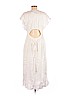Joie 100% Linen White Casual Dress Size L - photo 2