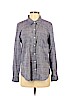 Soft Joie 100% Cotton Blue Long Sleeve Button-Down Shirt Size M - photo 1