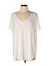 Roz & Ali Ivory Short Sleeve Top Size 1X - photo 1