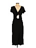 Theory 100% Cotton Black Cocktail Dress Size M - photo 2