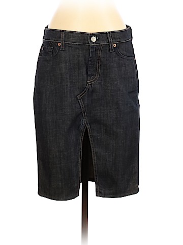 7 For All Mankind Denim Skirt (view 1)