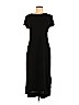 Theory 100% Cotton Black Cocktail Dress Size M - photo 1
