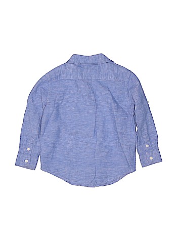 Janie and Jack Long Sleeve Button-Down Shirt (view 2)