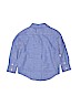 Janie and Jack 100% Cotton Solid Blue Long Sleeve Button-Down Shirt Size 3T - photo 2