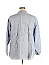 Nic + Zoe 100% Linen Blue Long Sleeve Button-Down Shirt Size 1X - photo 2