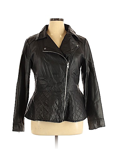Forever 21 Plus Faux Leather Jacket (view 1)