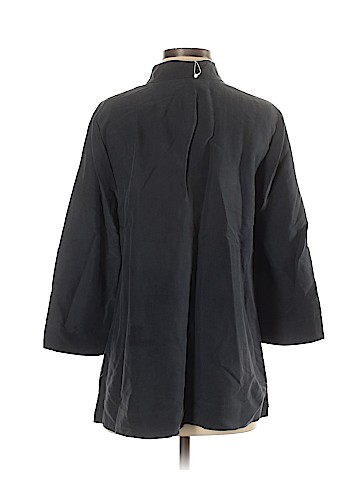 Eileen Fisher 3/4 Sleeve Silk Top (view 2)