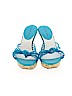 Wild Diva Blue Heels Size 7 - photo 2