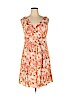 Lands' End 100% Baumwolle Pink Casual Dress Size 14 - photo 1