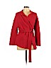 Lafayette 148 New York 100% Wool Red Wool Cardigan Size L - photo 1