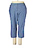 Lands' End 100% Cotton Blue Casual Pants Size 24 - photo 1