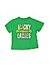 Lucky 100% Cotton Green Short Sleeve T-Shirt Size 3T - photo 1