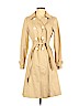 L.K. Bennett 100% Cotton Tan Coat Size 4 - photo 1