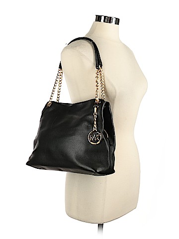 MICHAEL Michael Kors Leather Shoulder Bag (view 2)