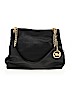 MICHAEL Michael Kors 100% Leather Black Leather Shoulder Bag One size - photo 1