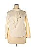 Assorted Brands Ivory Long Sleeve Blouse Size XXL - photo 1