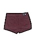 American Eagle Outfitters Burgundy Denim Shorts Size 0 - photo 2