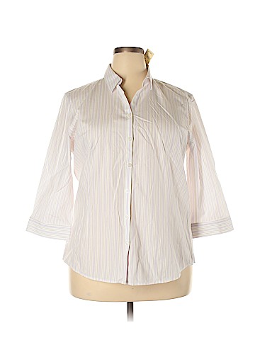 Eddie Bauer 3/4 Sleeve Button-Down Shirt (view 1)