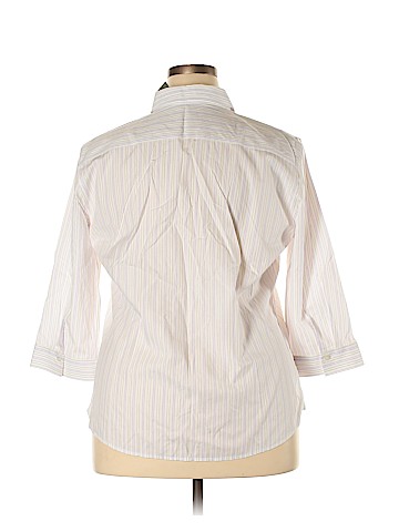 Eddie Bauer 3/4 Sleeve Button-Down Shirt (view 2)