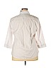 Eddie Bauer White 3/4 Sleeve Button-Down Shirt Size XXL - photo 2