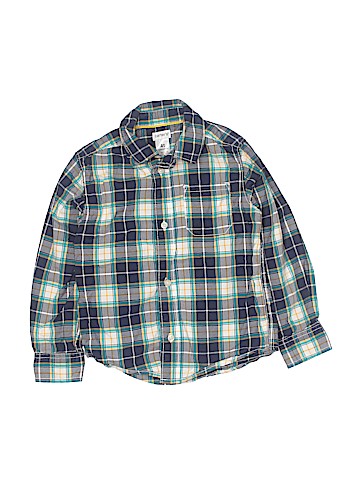 Carter's Long Sleeve Button-Down Shirt (view 1)