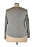 L.A. Teez Downtown Gray Long Sleeve Top Size 2X - photo 2