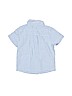Andy & Evan 100% Cotton Checkered-gingham Blue Short Sleeve Button-Down Shirt Size 2T - photo 2