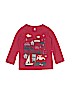 Tea 100% Cotton Red Long Sleeve T-Shirt Size 3T - photo 1