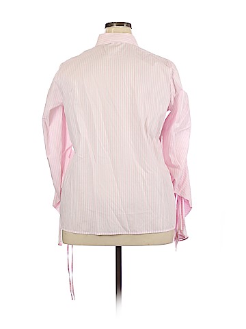 Who What Wear Long Sleeve Button-Down Shirt (view 2)