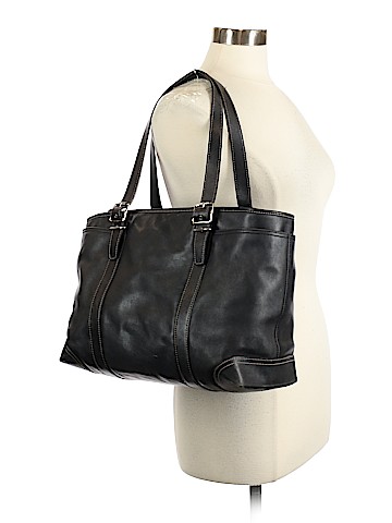 Coach Leather Tote (view 2)