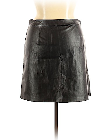 Joe Fresh Faux Leather Skirt (view 2)