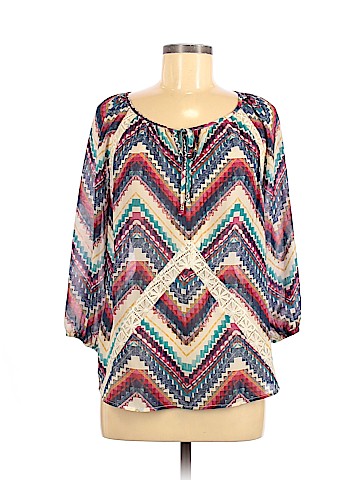 Jolt 3/4 Sleeve Blouse (view 1)