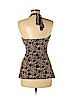 Charlotte Russe Brown Halter Top Size M - photo 2