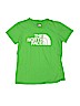 The North Face 100% Cotton Green Short Sleeve Top Size M (kids) - photo 1