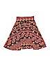 Lularoe Print Orange Skirt Size 6 - photo 1