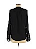 Francesca's 100% Polyester Black Long Sleeve Blouse Size M - photo 2