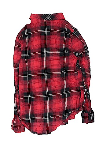 Justice Long Sleeve Button-Down Shirt (view 2)