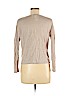 H&M 100% Linen Tan Long Sleeve Top Size M - photo 2