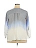 Meera Lane Blue Long Sleeve Blouse Size 2X - photo 2