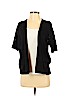 Ann Taylor LOFT 100% Acrylic Black Cardigan Size M (petite) - photo 1