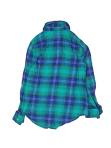 Justice Long Sleeve Button-Down Shirt (view 2)