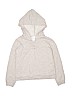 Forever 21 Solid Gray Pullover Hoodie Size 9 - 10 - photo 1