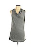 Mossimo 100% Rayon Gray Sleeveless Top Size L - photo 1