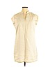 Cynthia Rowley TJX 100% Linen Ivory Casual Dress Size 14 - photo 1