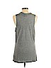 Mossimo 100% Rayon Gray Sleeveless Top Size L - photo 2