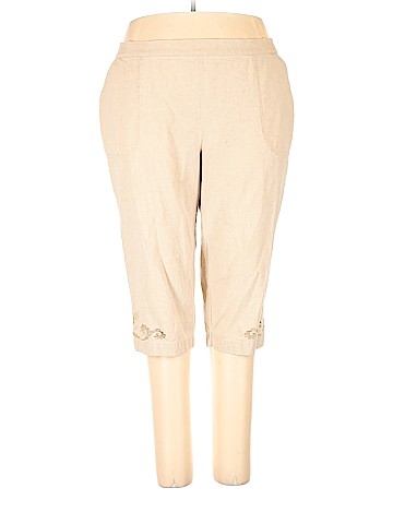 Liz & Me Linen Pants (view 1)