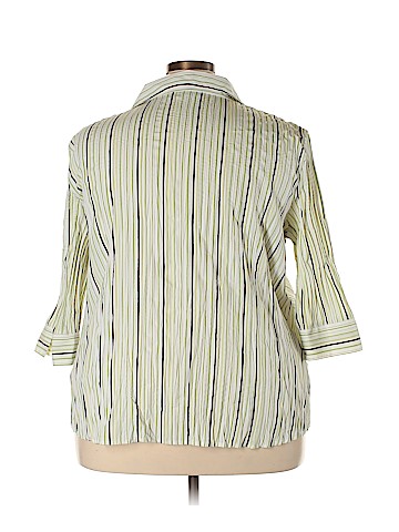 Apt. 9 3/4 Sleeve Button-Down Shirt (view 2)